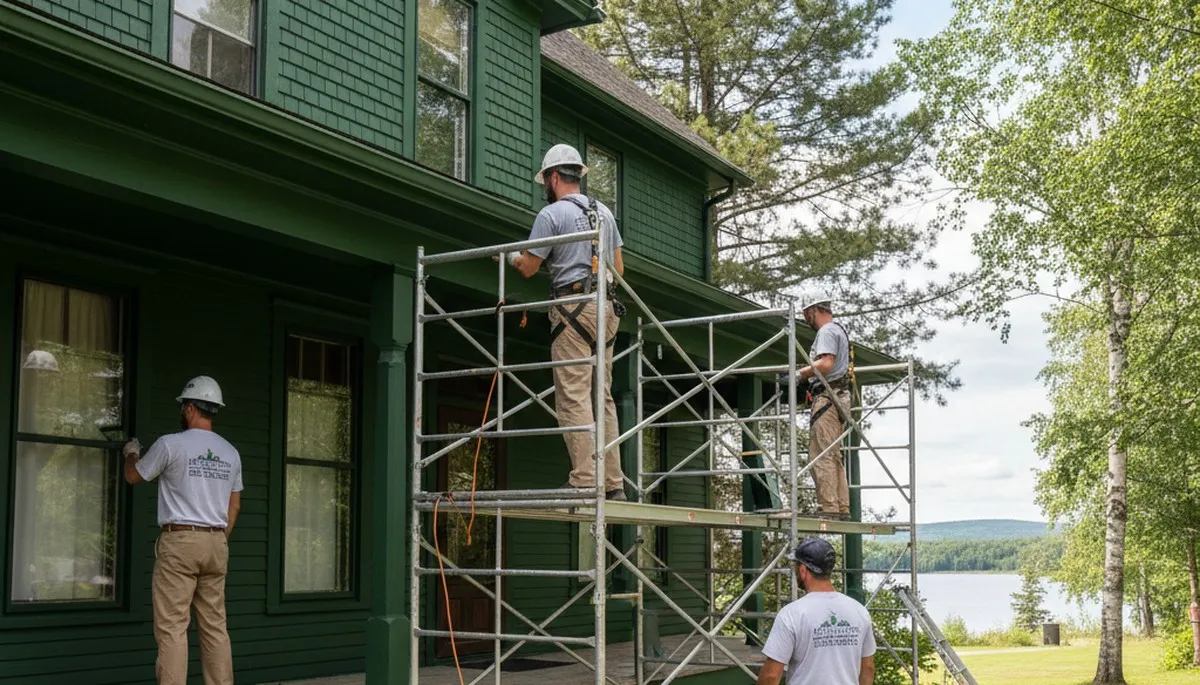 Painting crew serving Duluth, MN, for residential and commercial interior and exterior painting services